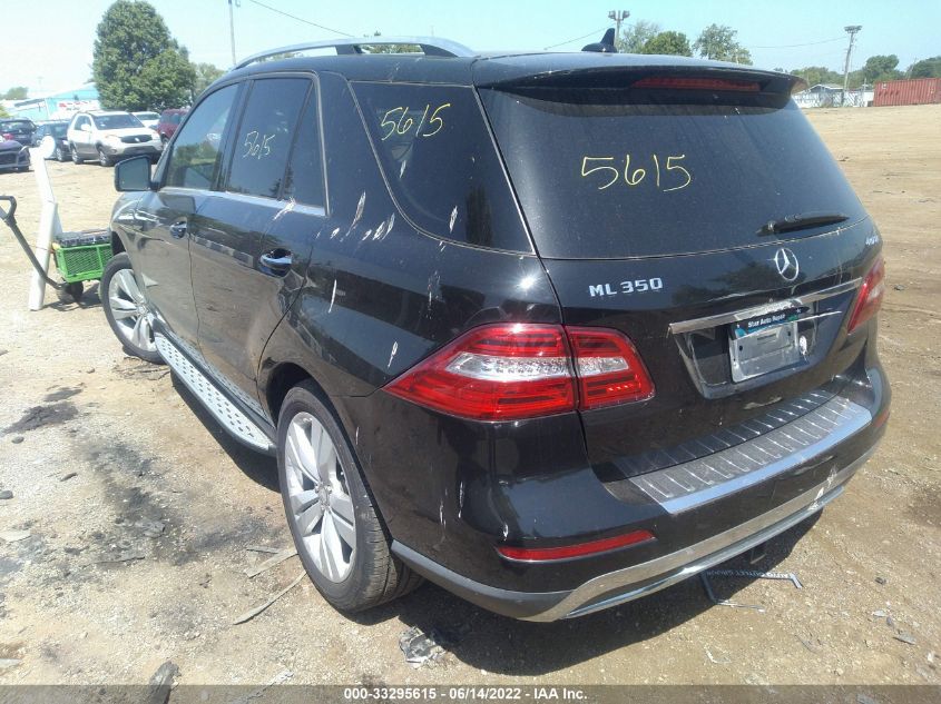 2015 MERCEDES-BENZ M-CLASS ML 350 4JGDA5HB2FA493258