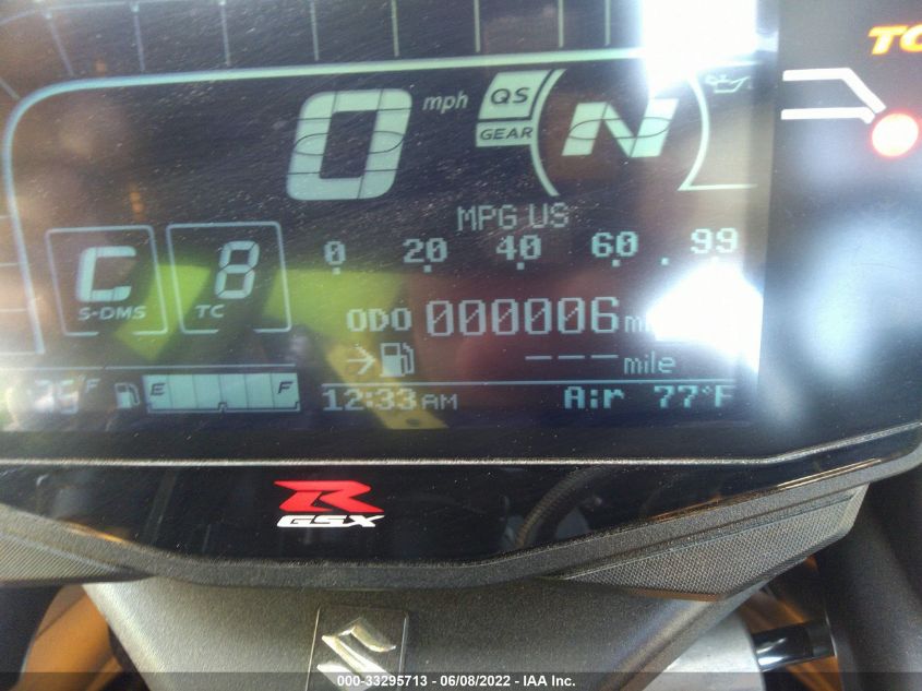 2022 SUZUKI GSX-R1000 R JS1DM11M7N7100019