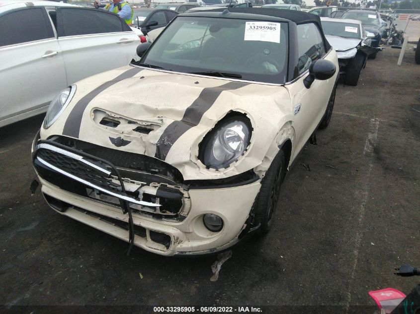 2018 MINI CONVERTIBLE COOPER S WMWWG9C54J3C82435