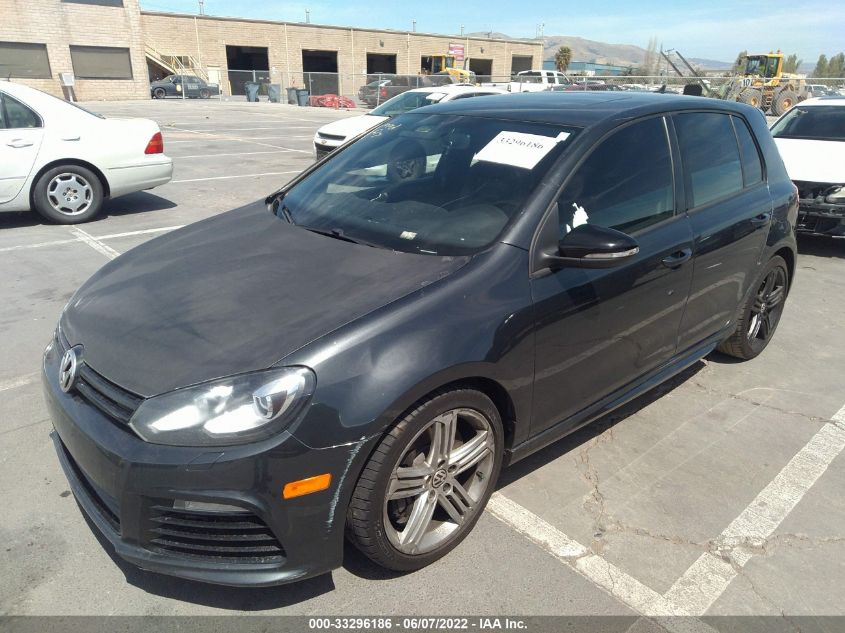 2013 VOLKSWAGEN GOLF R W/SUNROOF & NAVI WVWPF7AJXDW046256
