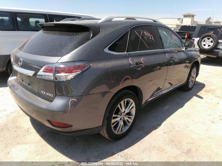2013 LEXUS RX 350 350 2T2ZK1BA2DC120385