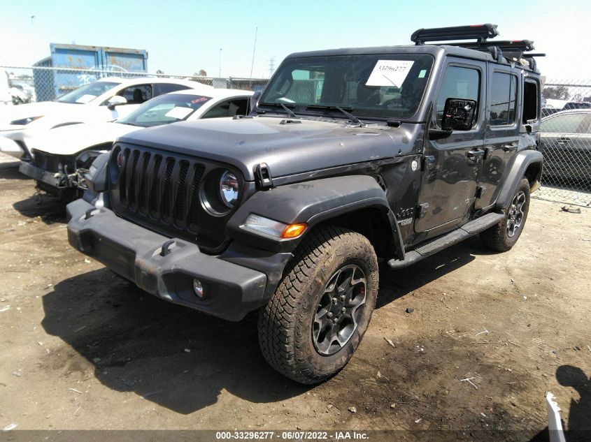 2021 JEEP WRANGLER UNLIMITED SPORT S 1C4HJXDG8MW702053