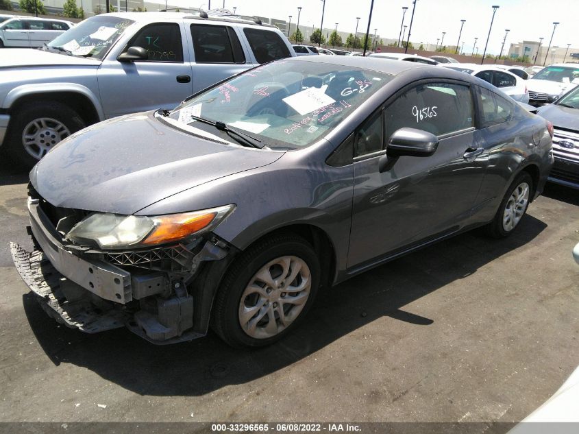 2014 HONDA CIVIC COUPE LX 2HGFG3B51EH500401
