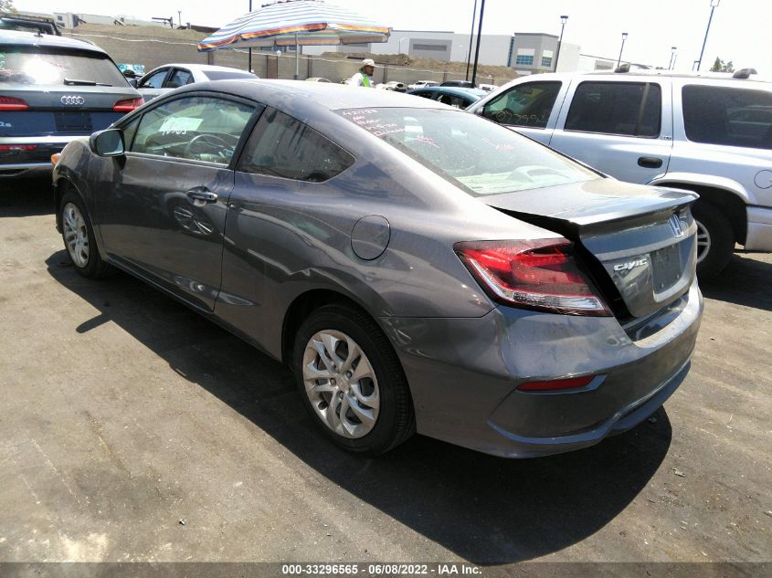 2014 HONDA CIVIC COUPE LX 2HGFG3B51EH500401