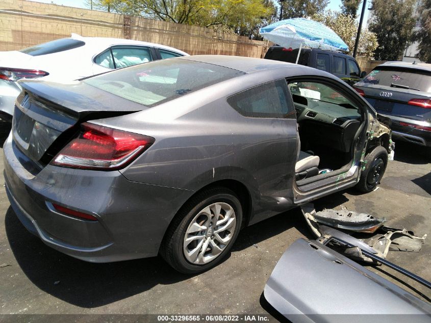 2014 HONDA CIVIC COUPE LX 2HGFG3B51EH500401
