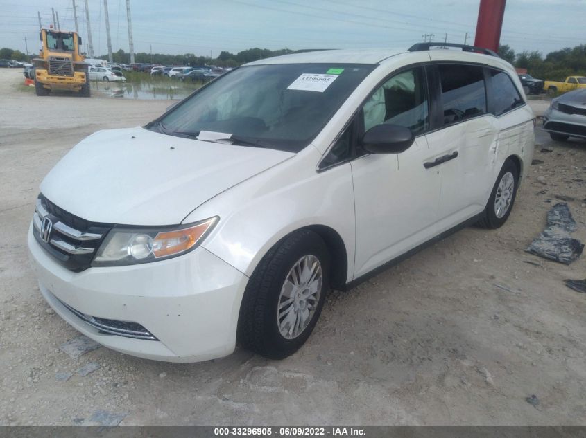 2014 HONDA ODYSSEY LX 5FNRL5H28EB032771