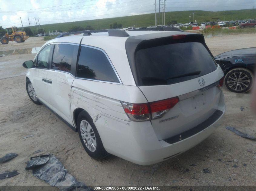 2014 HONDA ODYSSEY LX 5FNRL5H28EB032771