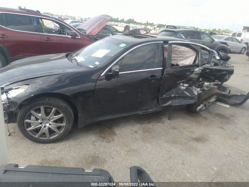 2013 INFINITI G37 SEDAN JOURNEY JN1CV6AP0DM718985