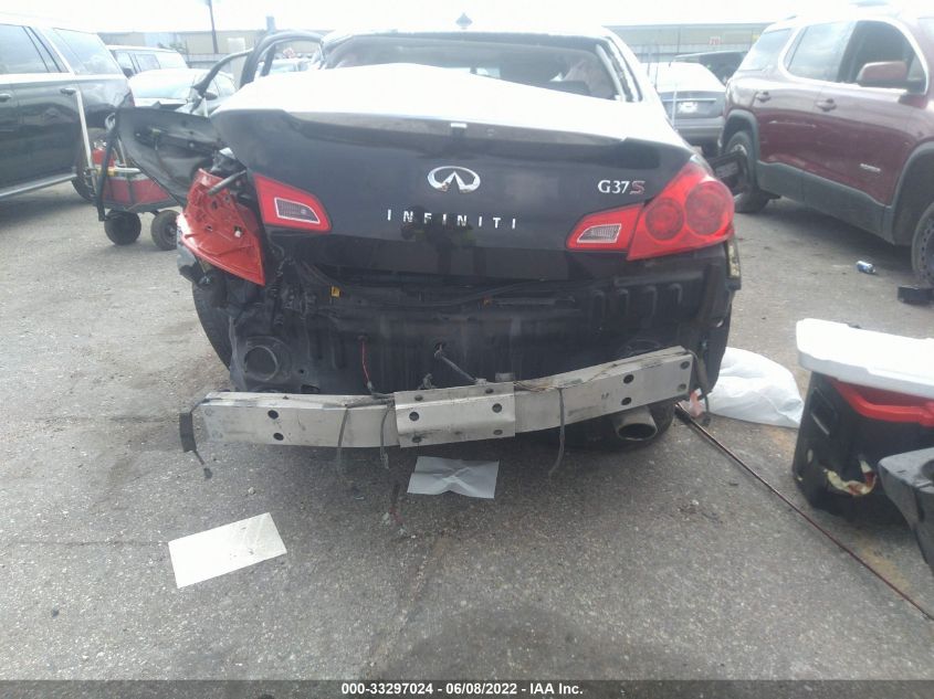 2013 INFINITI G37 SEDAN JOURNEY JN1CV6AP0DM718985