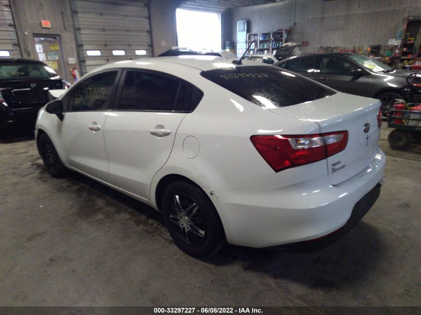 2016 KIA RIO LX KNADM4A38G6578602