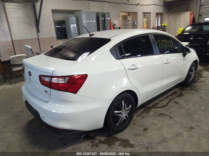2016 KIA RIO LX KNADM4A38G6578602