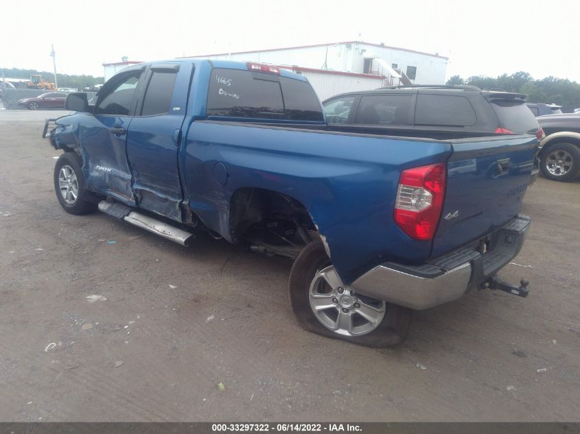 2018 TOYOTA TUNDRA 4WD DOUBLE CAB SR/SR5 5TFUM5F18JX074665