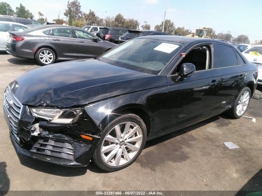 2017 AUDI A4 PREMIUM WAUGNAF45HN004945