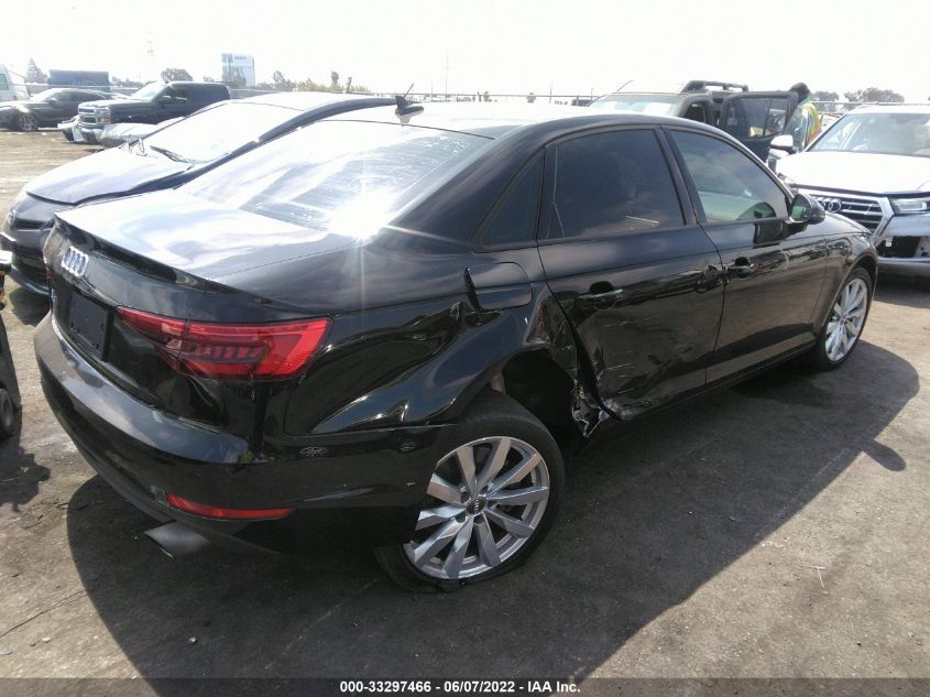 2017 AUDI A4 PREMIUM WAUGNAF45HN004945