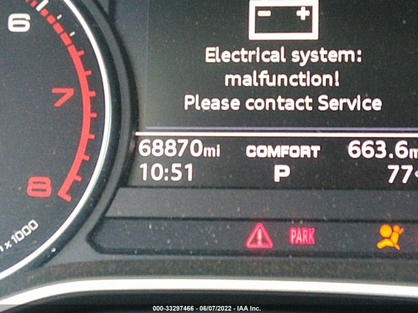 2017 AUDI A4 PREMIUM WAUGNAF45HN004945