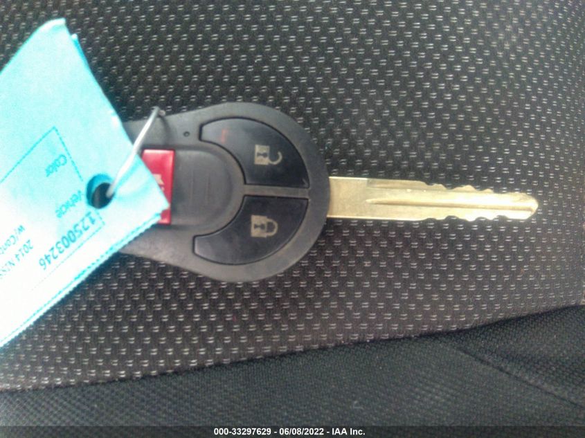 2014 NISSAN JUKE S JN8AF5MR7ET452000