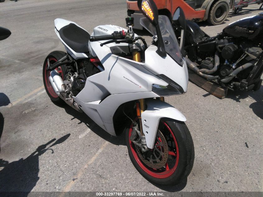 2019 DUCATI SUPERSPORT ZDMVABDS0KB007522