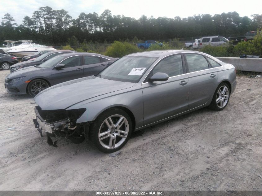 2014 AUDI A6 PREMIUM PLUS WAUGFAFC7EN005952
