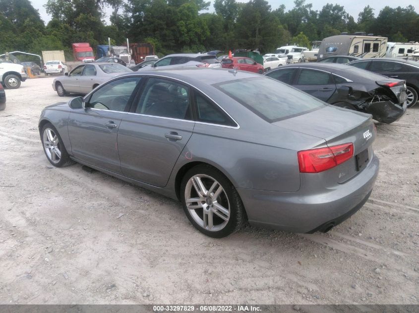 2014 AUDI A6 PREMIUM PLUS WAUGFAFC7EN005952