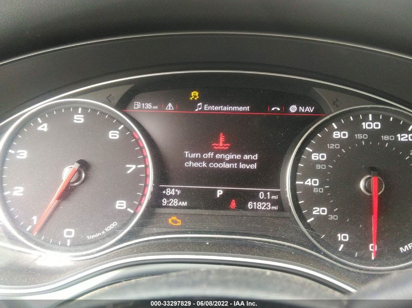 2014 AUDI A6 PREMIUM PLUS WAUGFAFC7EN005952