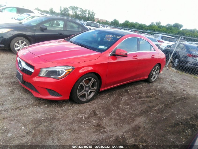 2014 MERCEDES-BENZ CLA-CLASS CLA 250 WDDSJ4EB9EN027155