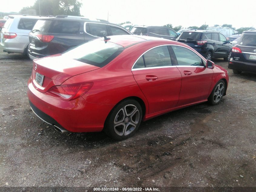 2014 MERCEDES-BENZ CLA-CLASS CLA 250 WDDSJ4EB9EN027155