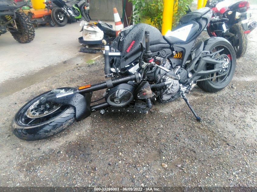 2021 DUCATI MONSTER ZDMMAMDT5MB001685