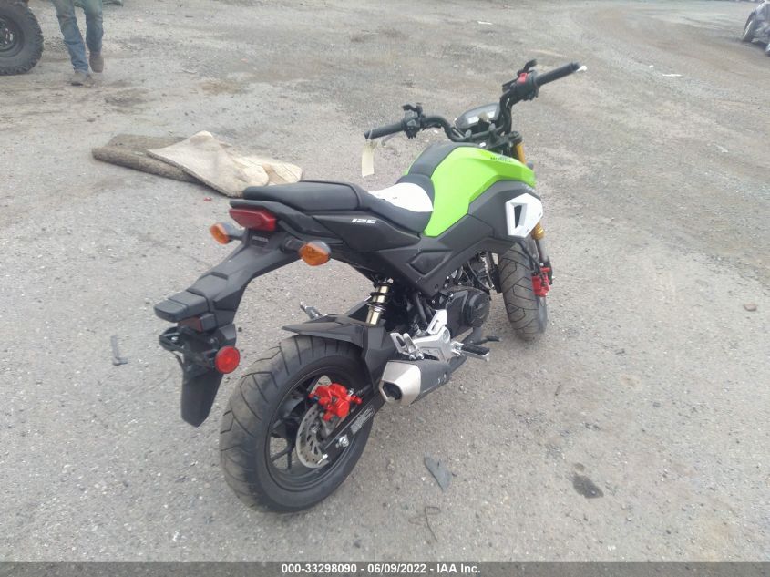 2020 HONDA GROM 125 MLHJC7510L5207966