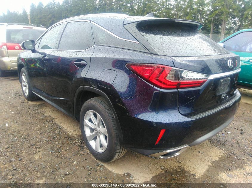 2017 LEXUS RX RX 350 2T2BZMCA6HC093100
