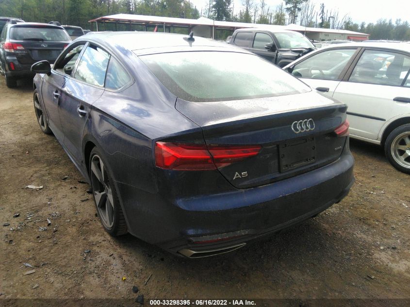 2021 AUDI A5 SPORTBACK S LINE PREMIUM PLUS WAUFACF51MA029760