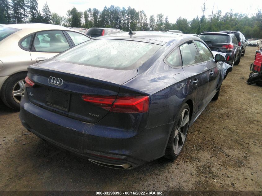 2021 AUDI A5 SPORTBACK S LINE PREMIUM PLUS WAUFACF51MA029760