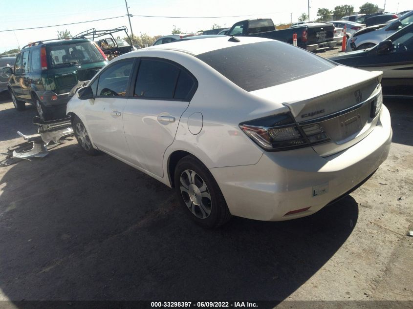 2015 HONDA CIVIC HYBRID HYBRID L 19XFB4F38FE201951