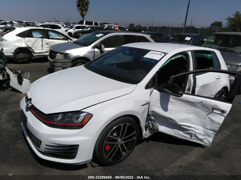 2017 VOLKSWAGEN GOLF GTI SPORT/SE/AUTOBAHN 3VW547AU8HM051630