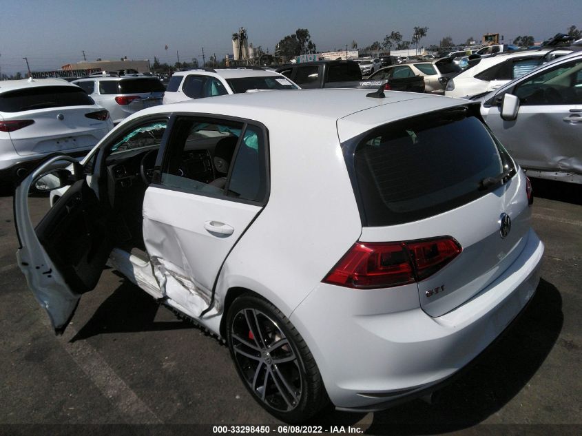 2017 VOLKSWAGEN GOLF GTI SPORT/SE/AUTOBAHN 3VW547AU8HM051630