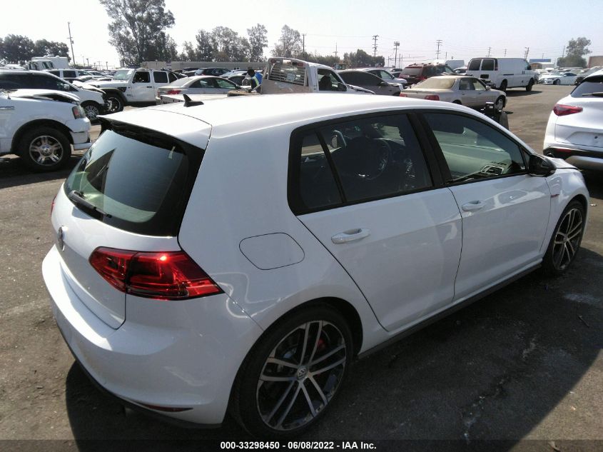 2017 VOLKSWAGEN GOLF GTI SPORT/SE/AUTOBAHN 3VW547AU8HM051630