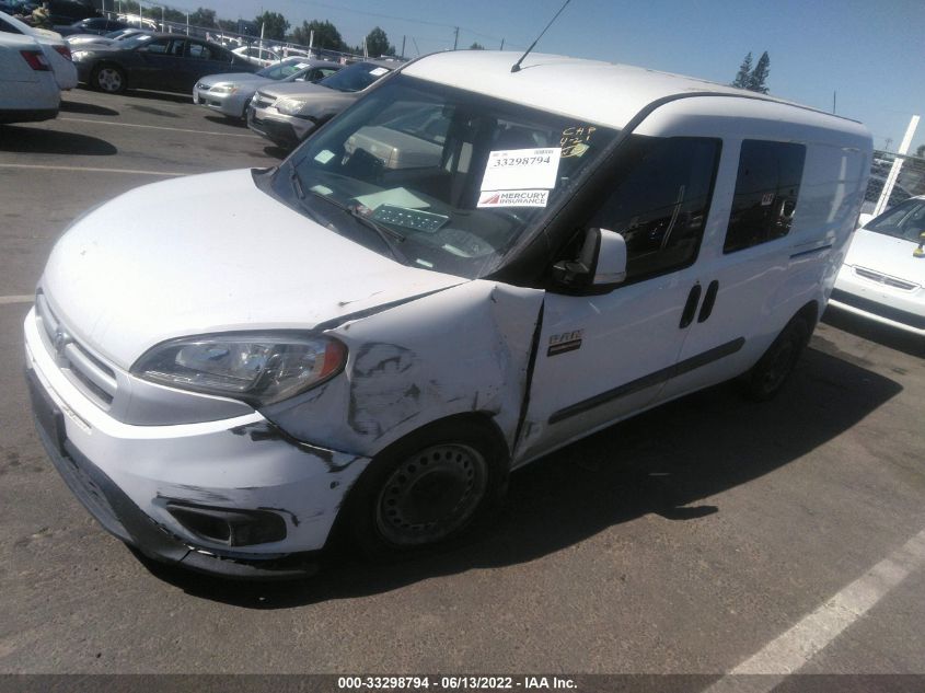2015 RAM PROMASTER CITY CARGO VAN TRADESMAN SLT ZFBERFBTXF6A62927