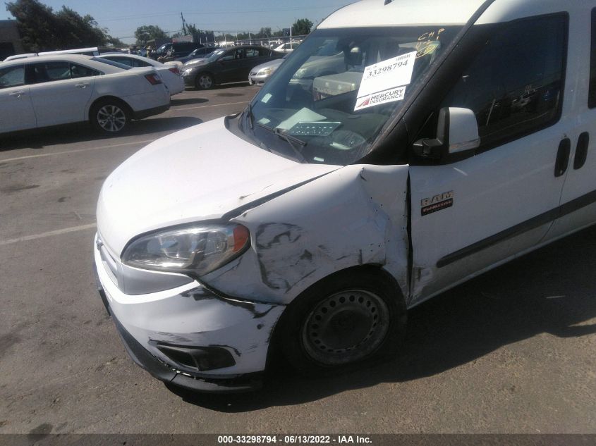 2015 RAM PROMASTER CITY CARGO VAN TRADESMAN SLT ZFBERFBTXF6A62927