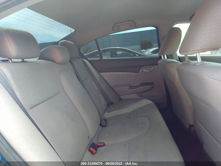 2013 HONDA CIVIC SDN LX 19XFB2F52DE257712
