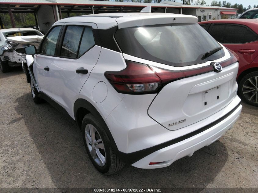 2021 NISSAN KICKS S 3N1CP5BV2ML469651