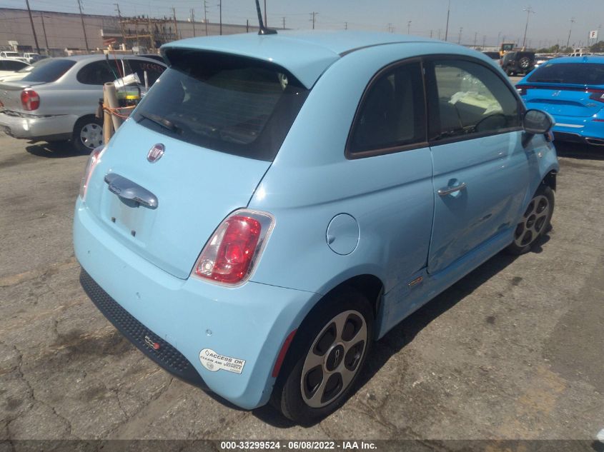 2015 FIAT 500E 3C3CFFGE1FT549822