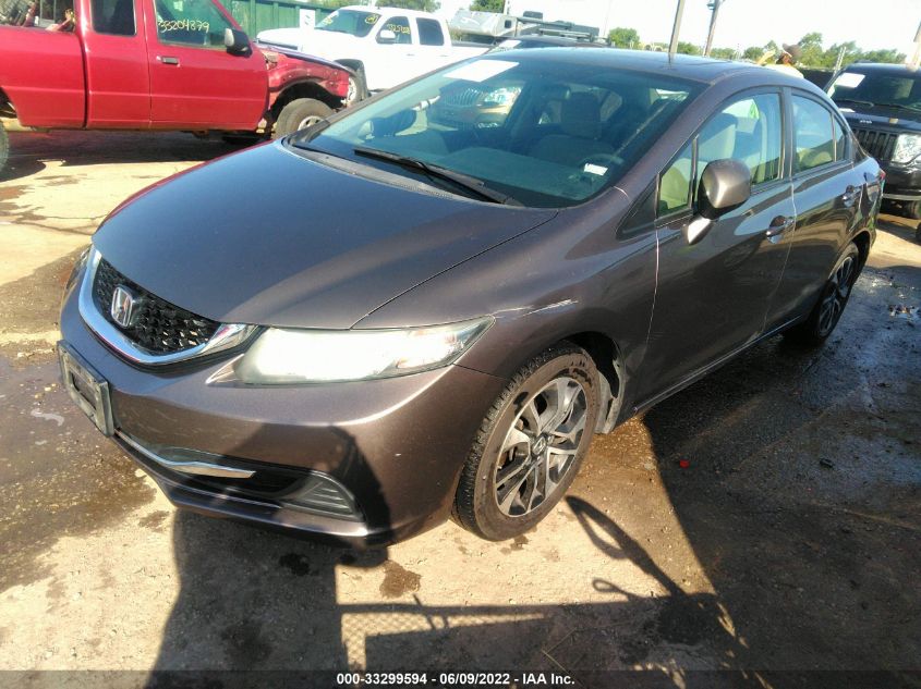 2013 HONDA CIVIC SDN EX 2HGFB2F83DH502324