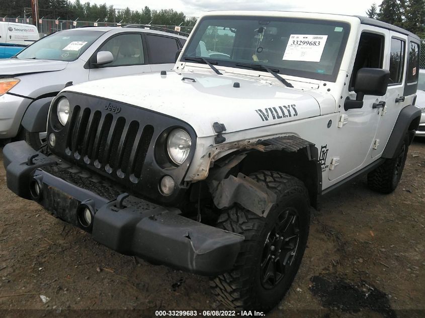 2015 JEEP WRANGLER UNLIMITED SPORT 1C4BJWDG1FL505505