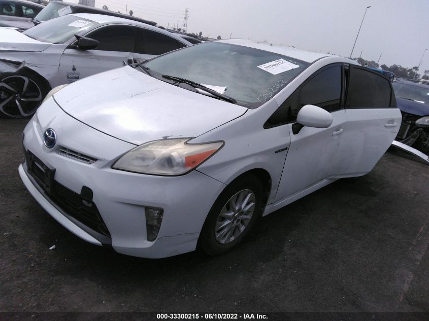 2014 TOYOTA PRIUS PLUG-IN JTDKN3DP3E3052182