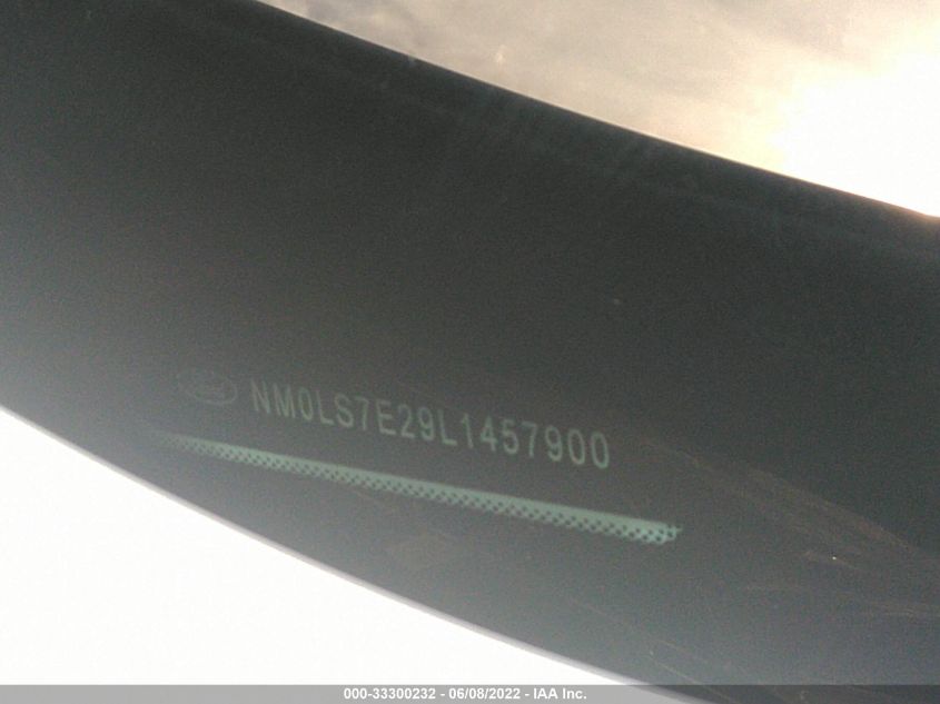 2020 FORD TRANSIT CONNECT VAN XL NM0LS7E29L1457900