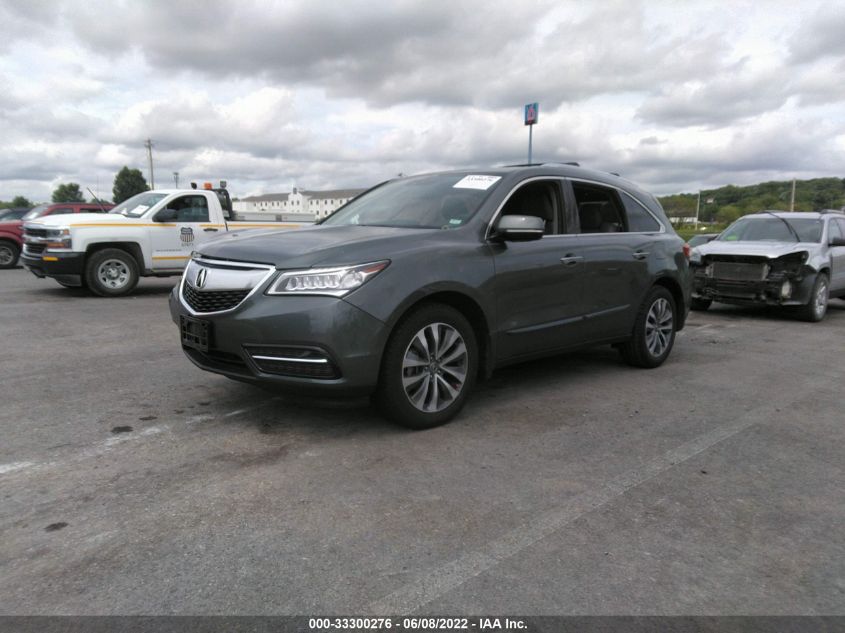 2014 ACURA MDX TECH PKG 5FRYD3H48EB011254