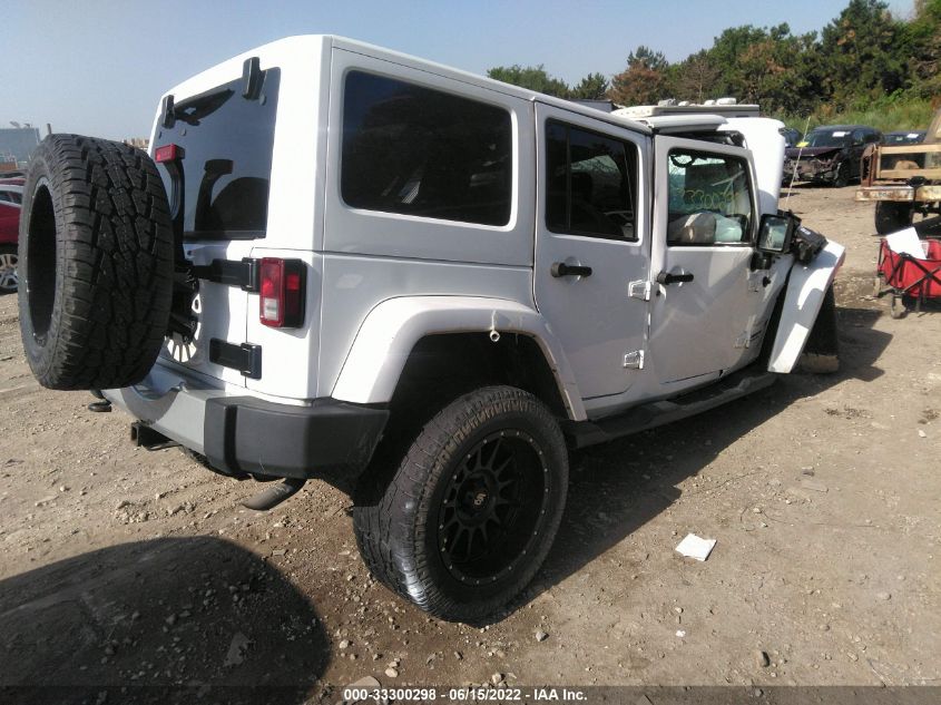 2014 JEEP WRANGLER UNLIMITED SAHARA 1C4BJWEG4EL109341