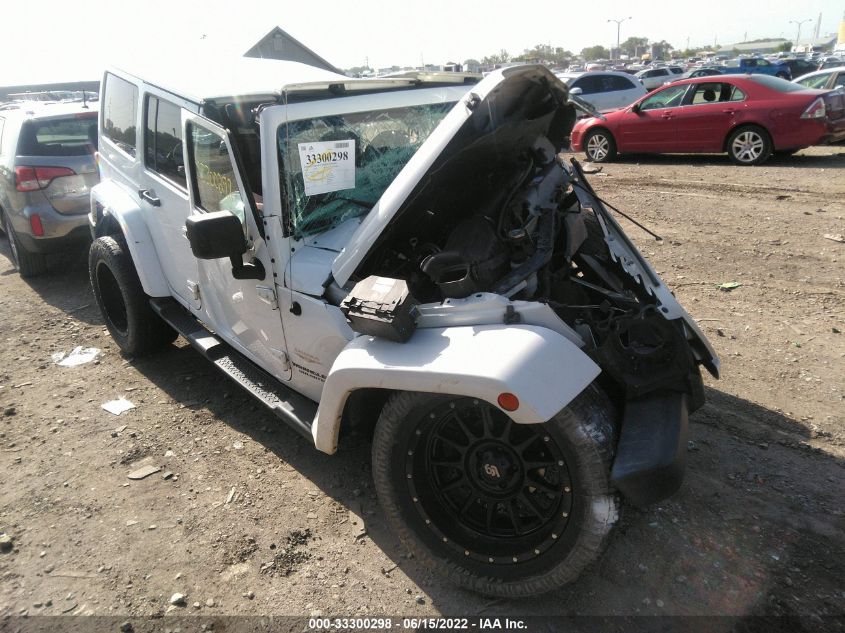 2014 JEEP WRANGLER UNLIMITED SAHARA 1C4BJWEG4EL109341