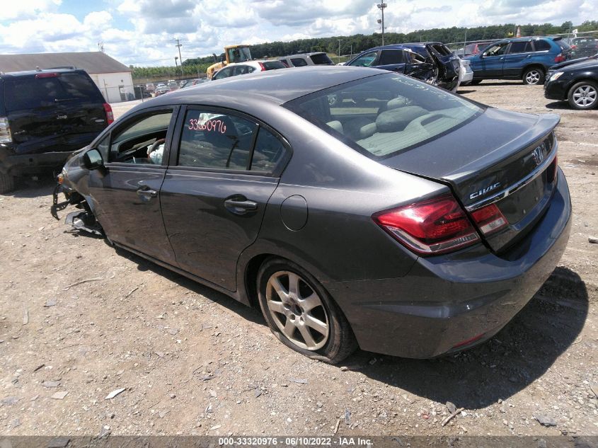 2013 HONDA CIVIC SDN HF 2HGFB2F63DH531787