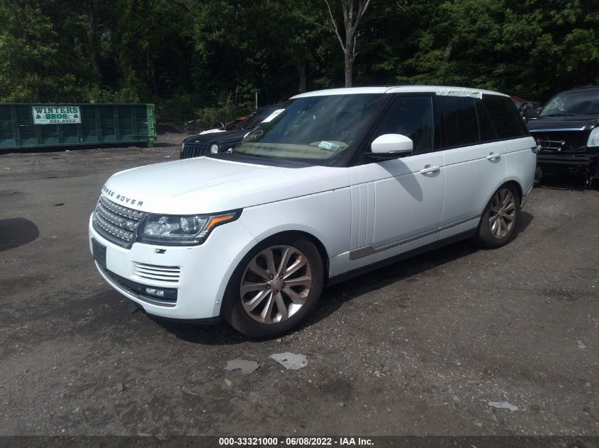 2014 LAND ROVER RANGE ROVER HSE SALGS2WF8EA167989