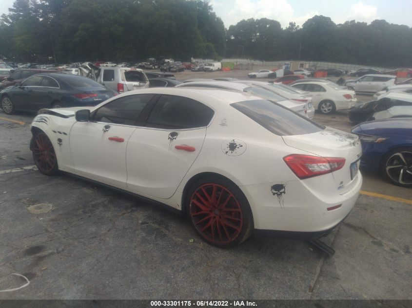 2014 MASERATI GHIBLI S Q4 ZAM57RTA2E1085432